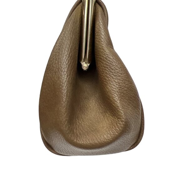 Vintage 60's Floral Tapestry Clasp Lock Satchel Purse - Picture 4 of 10